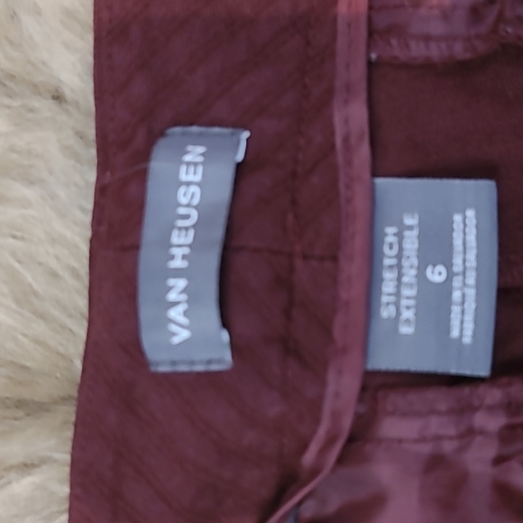 Van Heusen stretch dress pants sz 6 - Picture 3 of 3
